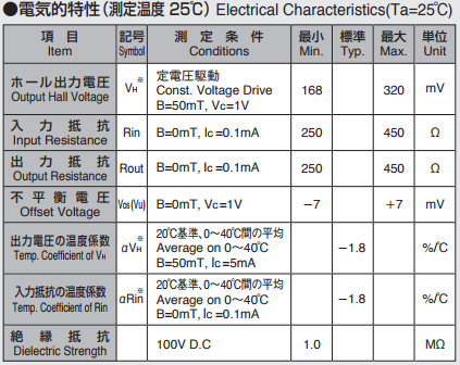 Akm旭化成HW-108A霍尔元件